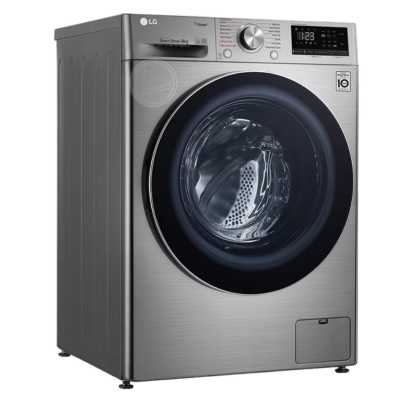 LG MAL 9KG TURBO WASH F4V5VYP2T SILVER – Image 2