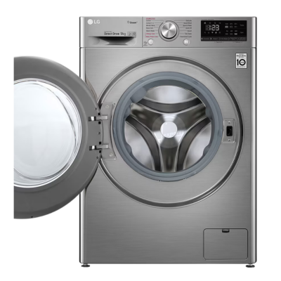 LG MAL 9KG TURBO WASH F4V5VYP2T SILVER – Image 3