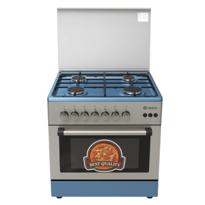 CUISINIERE A GAZ 4 FEUX VENEZIA INOX CI