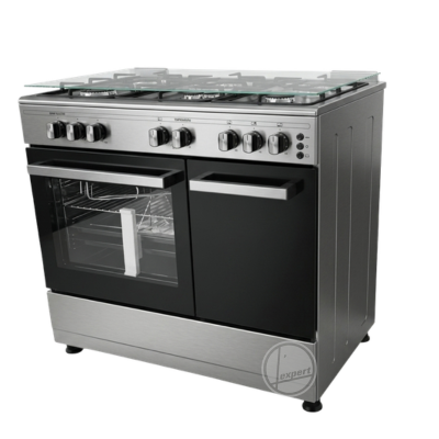 CUISINIERE A GAZ FITCO 5FEUX INOX 60CM*90CM FGC8502BXG