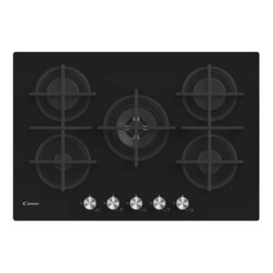 CANDY TC CVG74WPB VERRE 75CM 5F NOIR