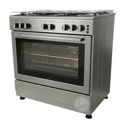 CUISINIERE A GAZ FITCO 5FEUX INOX 60CM*90CM FGC9502LOXG