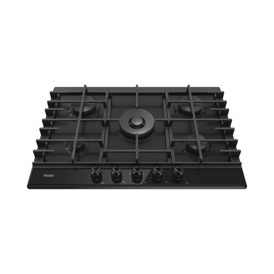 HAIER PLAQUE GAZ HAHG7W5HEB 5F SERIE6 75CM NOIR