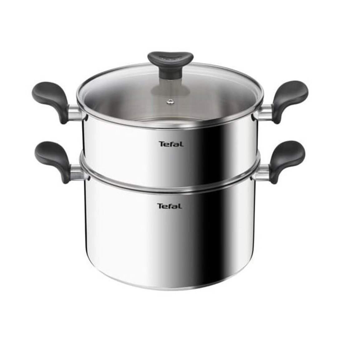 TEFAL COUSCOUSSIER INOX COUV EN VERRE 24CM E3089504/05 T