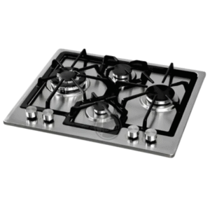 PLAQUE ACTIVE CHEF ENCASTRABLE GAZ- ALLUMAGE ÉLECTRIQUE INOX H4-60B6G 4FEUX 60CM