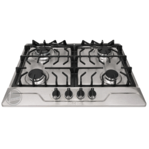 PLAQUE ACTIVE CHEF ENCASTRABLE GAZ- ALLUMAGE ÉLECTRIQUE INOX H4-70B6N 4FEUX 70CM