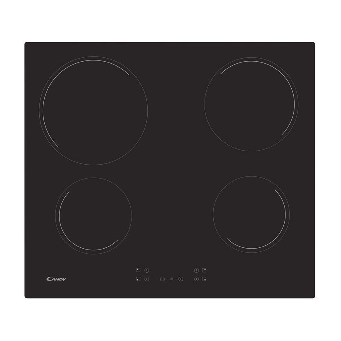 CANDY TC VITRO CH64CCB 4F NOIR