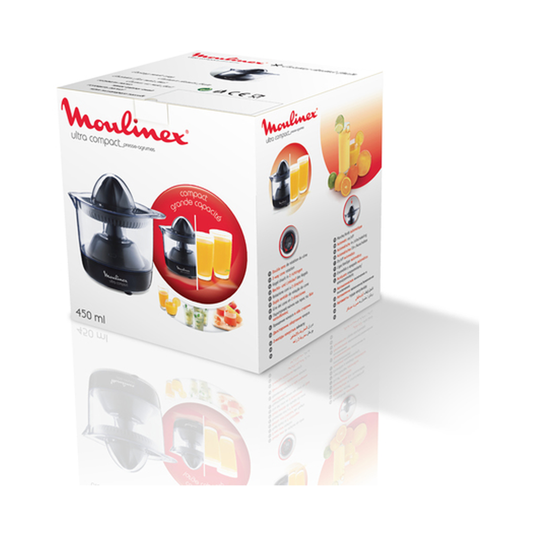MOULINEX PRESSE AGRUMES COMPACT450ML NOIR PC120870 – Image 2