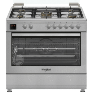 CUISINIERE WHIRLPOOL WM9GC6DCX/JM 5F 90 CM INOX