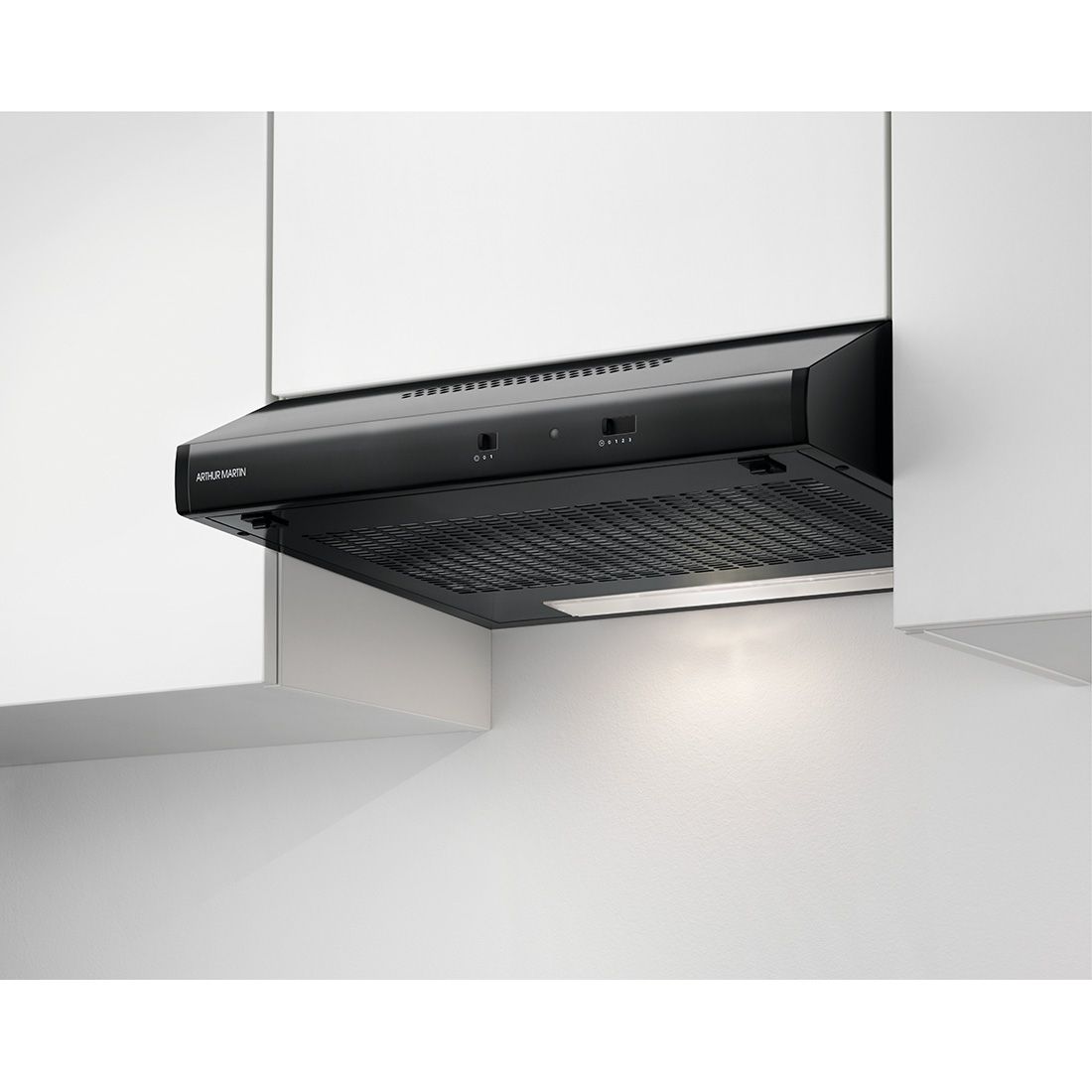 ARTHUR MARTIN HOTTE AHT6125B SOUS MEUBLE 60CM NOIRE