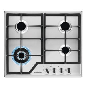 ARTHUR MARTIN TC AGS6435X GAZ 60 CM+DOUBLE GRILLE FONTE INOX